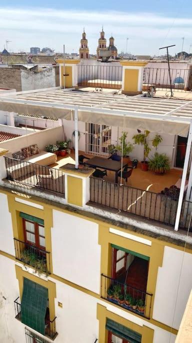 Atico Plaza Cristo De Burgos Lägenhet Sevilla Exteriör bild